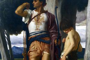 Frederic Leighton, 1st Baron Leighton (1830-1896), “David and Jonathan”