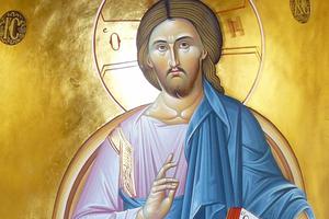 Christ Pantocrator, Holy Trinity Monastery, Meteora, Greece
