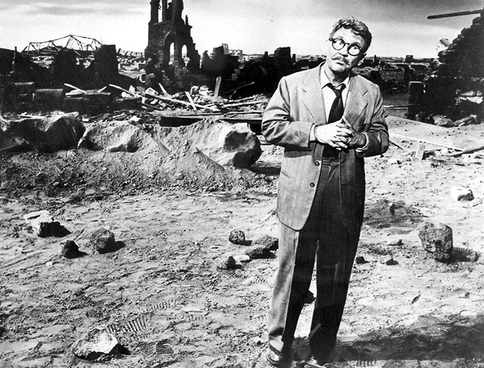 Photo from The Twilight Zone episode “Time Enough at Last.”