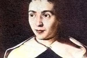 This portrait of Father Samuel Mazzuchelli depicts him at about the age of 18, when he first entered the Dominican Order.