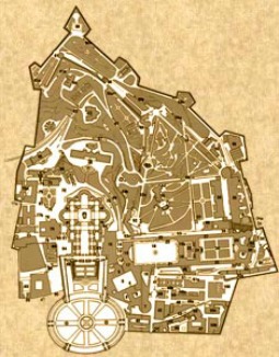 Vatican city-state map