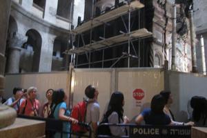 Tomb of Jesus in the Church of the Holy Sepulcher