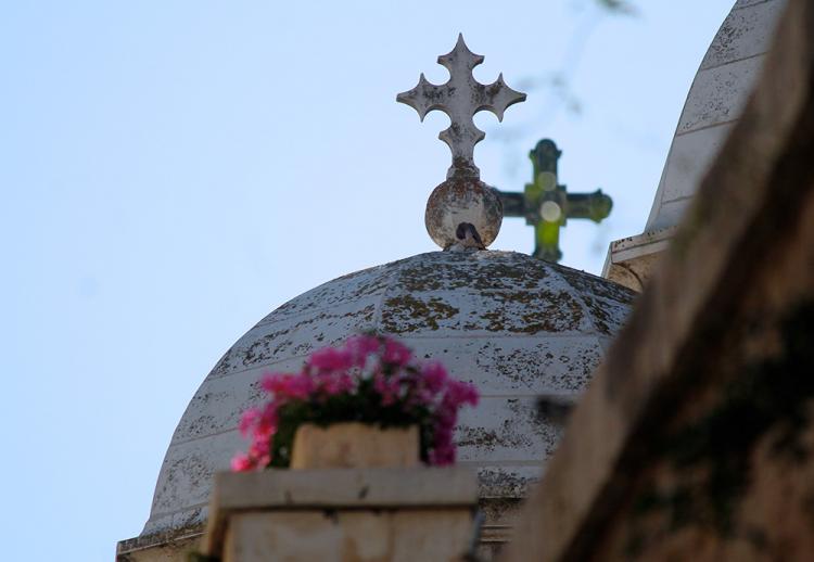 Church scene from Jerusalem on May 26