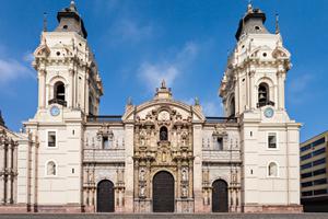 Cathedral in Lima. 