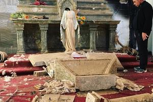 The Knights of Columbus is partnering with the Archdiocese of Erbil to resettle persecuted Christians and rebuild the town of Karemlash, including churches.
