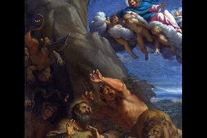 Annibale Carracci (1560-1609), “The Temptation of St. Anthony the Abbot”