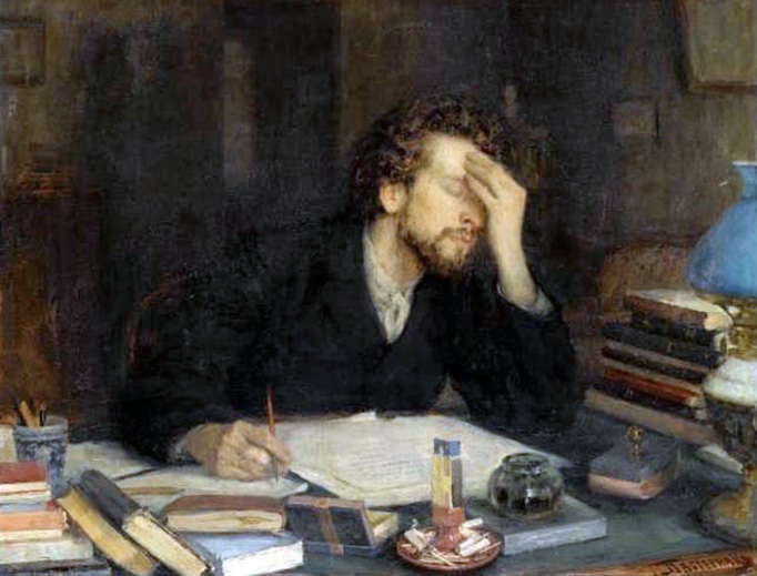 Leonid Pasternak (1862–1945), “The Passion of Creation”