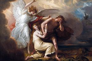 Benjamin West, “The Expulsion of Adam and Eve from Paradise,” 1791