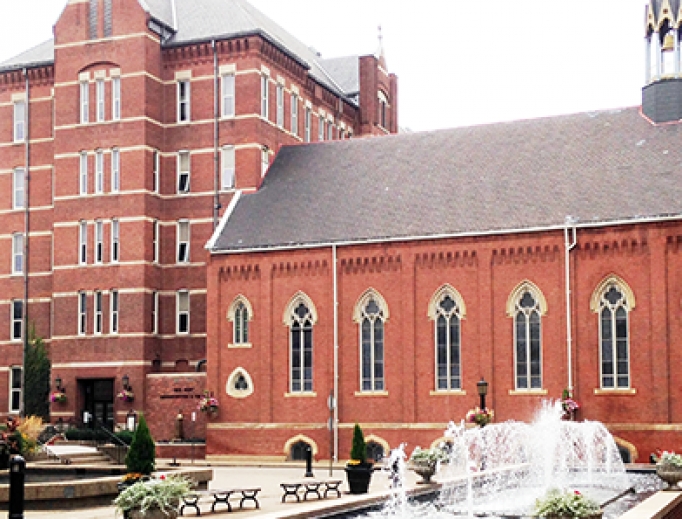 Chapel of the Holy Spirit at Duquesne University.