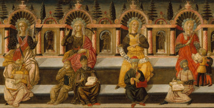 Screen Shot of a Partial Image of the Seven Liberal Arts