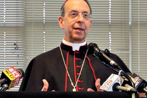 Baltimore Archbishop William Lori of Baltimore criticized the comments of Martin Castro (pictured below), the chairman of the U.S. Civil Rights Commission, who referred to ‘religious liberty’ and ‘religious freedom’ as code words for '...sexism, homophobia, Islamophobia, Christian supremacy or any form of intolerance,' saying, 'These statements painting those who support religious freedom with the broad brush of bigotry are reckless and reveal a profound disregard for the religious foundations of his own work.'