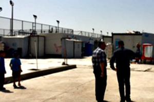 Camp for displaced Christians in Erbil.