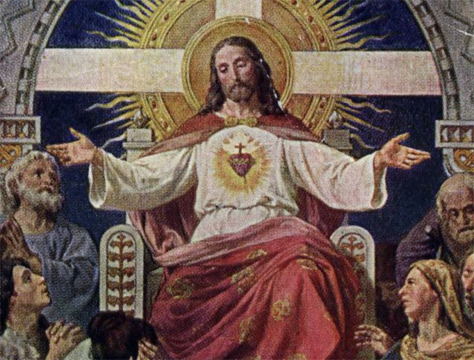 Leonhard Thoma (1864-1921), “The Sacred Heart of Jesus”