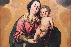 Antonio del Castillo y Saavedra (1616–1668), “The Virgin of the Rosary”