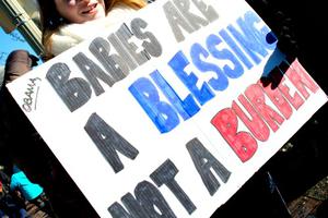 Marching for Life in Washington 