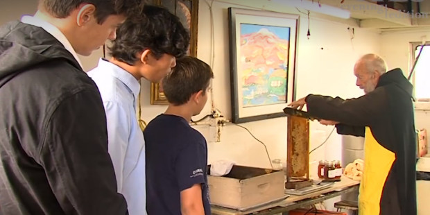 Click on the Meet the Bee-Enthusiast Who’s Also a Benedictine Monk link to read more.