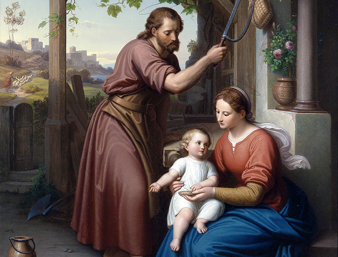 Julius Frank (1826-1908), “The Holy Family”