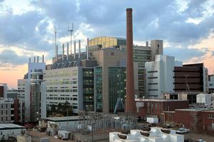 The Centers for Disease Control and Prevention headquarters in Druid Hill, Georgia as seen from Emory University.