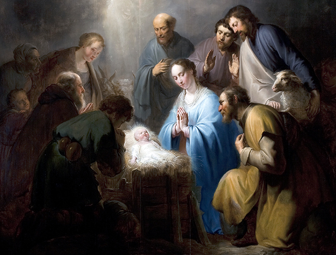 Pieter Fransz. de Grebber, “Adoration of the Shepherds”, 1633