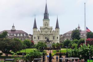 The St. Louis Cathedral of New Orleans
