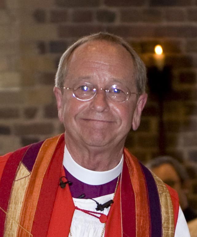 Homosexual Episcopalian Bishop Gene Robinson.