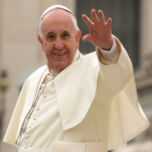 		
	
6
	
		
	
19
	
		
	
		
	
1
	
		
	
26
Pope Francis greets pilgrims in St. Peter's Square before general audience on Oct. 29, 2014

