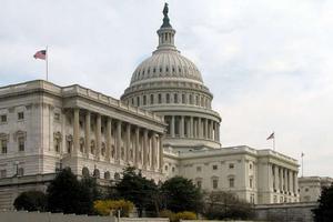 Senate side of the Capitol