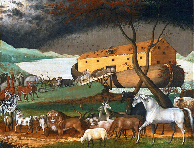 Edward Hicks, “Noah's Ark” (1846)