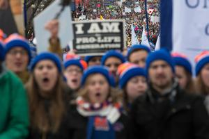 A throng of pro-lifers descended on Washington for the March for Life 2017 on Jan. 27.