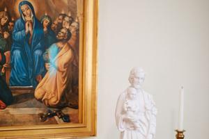 St. Joseph is an example of holy fatherhood.