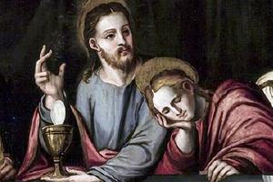 “The Last Supper,” 16th century, attributed to Antonio de Alfián