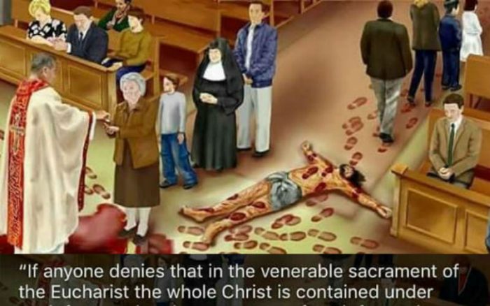 The Mistreatment of Jesus in the Eucharist