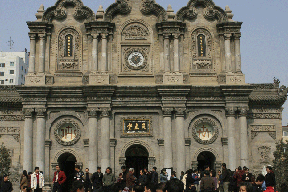 St. Francis Cathedral in Xi'an, China.