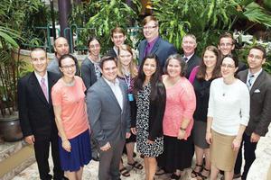 Recent aspiring religious and seminarian recipients of generous donors. 