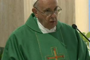 Pope Francis speaks to six victims of clergy abuse at the Vatican on July 7, begging forgiveness for their suffering and the Church's failure to respond adequately to the issue.