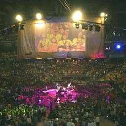 Upwards of 20,000 young people attend the National Catholic Youth Conference every year.