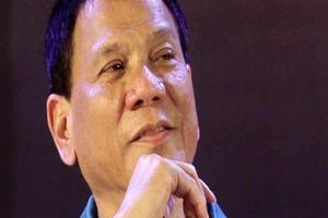 Rodrigo Duterte, the Filipino president-elect, who is expected to take office June 30.