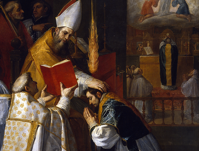 Vicente Carducho (1585-1638), “Ordenación y Primera Misa de San Juan de Mata”