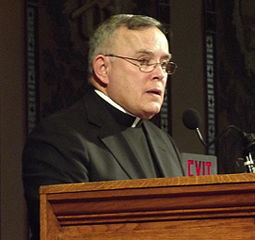 Archbishop Charles Chaput at the March for Life in Washington.
