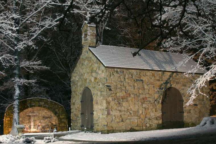 The Portiuncula Chapel on the campus of the Franciscan University of Steubenville