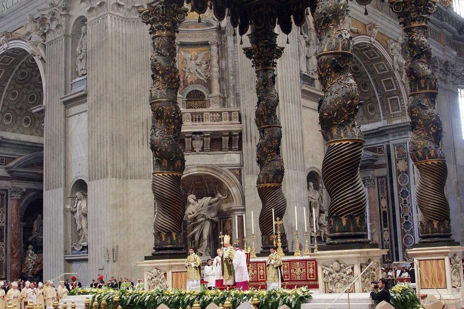 Synod's concluding Mass at St. Peter's Basilica Oct. 26.