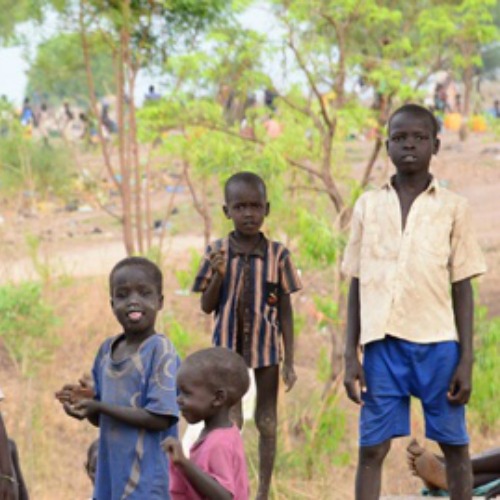 Refugees from the violence in South Sudan.