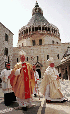 Church of the Annunciation in Nazareth.