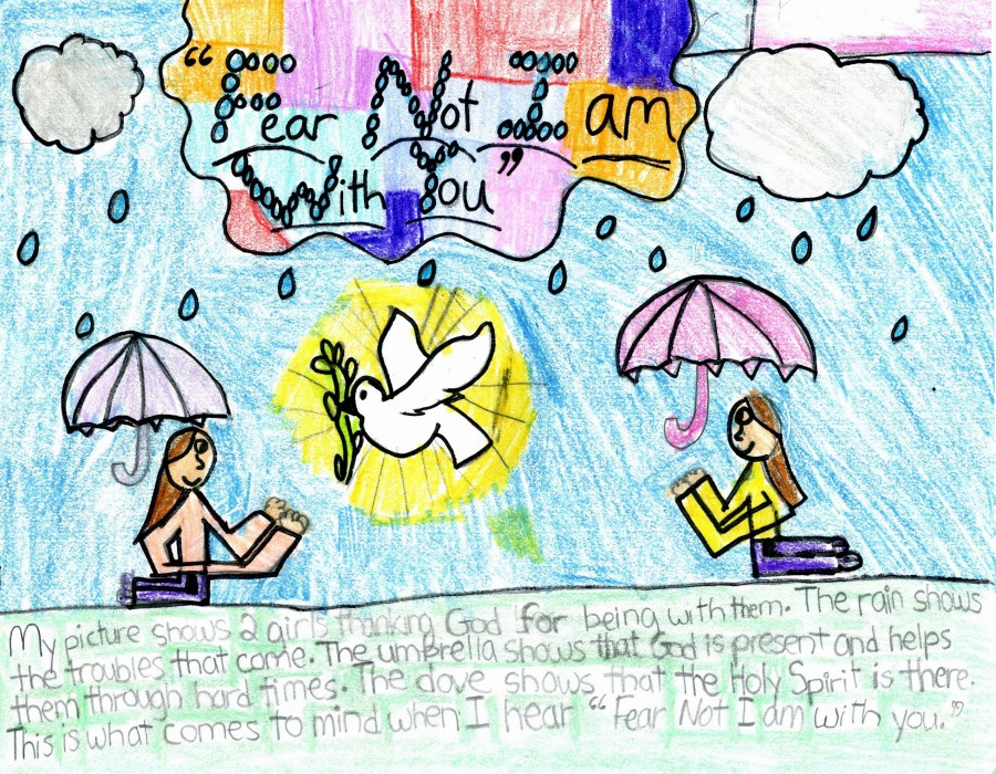 From a past contest, a grade-5 student's first-place-winning entry