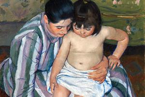 Mary Cassatt (1844–1926), “The Child's Bath”