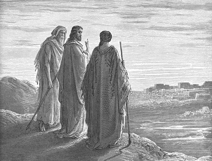 Gustav Doré (1832-1883), “The Road to Emmaus”