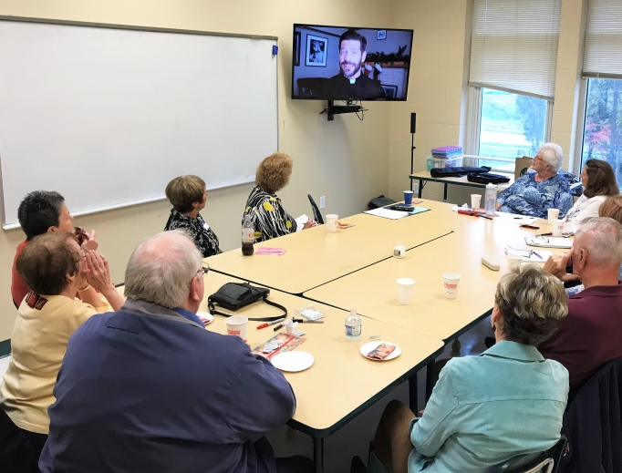 Small groups make the large parish of St. Mark’s Catholic Church  in Huntersville, North Carolina, feel close-knit.