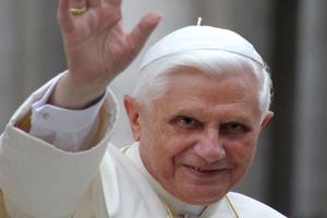 Pope Benedict XVI on June 15, 2005.
