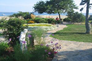 SPIRITUAL SOLACE. St. Edmund's Retreat on Enders Island off of Mystic, Conn., provides spiritual refreshment and relaxation.