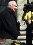 Cardinal Pio Laghi at the Vatican Nunciature in Washington in 2003.